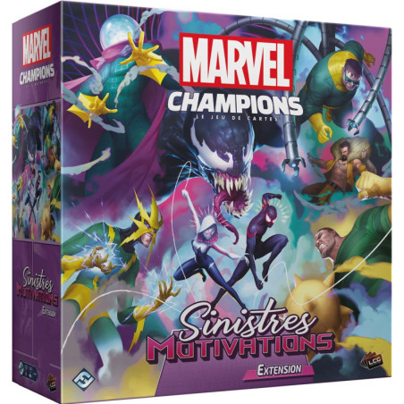 Marvel Champions - Extension Sinistres Motivations - Jeux de cartes