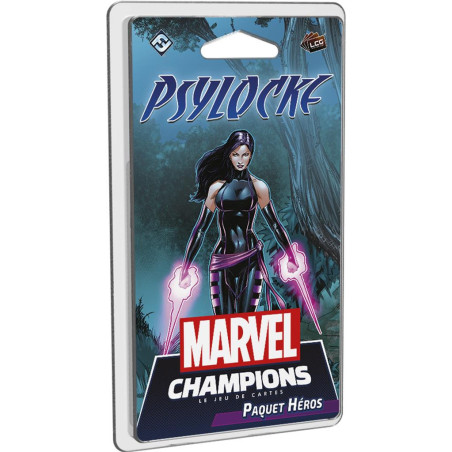 Marvel Champions - Paquet Héros Psylocke - Jeux de cartes