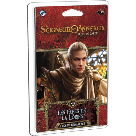 Le Seigneur des Anneaux - Paquet de démarrage Les Elfes de la Lórien- Jeux de cartes