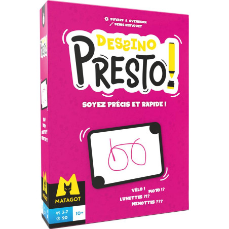 Dessino Presto - Jeux de socété en famille