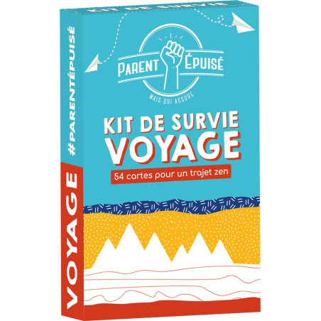 Parent Epuisé - Kit de Survie Voyage - Jeux de société en famille