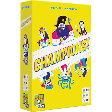 Champions! - Jeux de société en famille