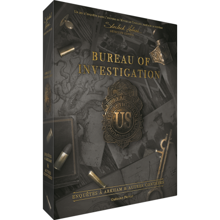 Bureau of Investigation - Enquêtes à Arkham - Jeux de société entre amis