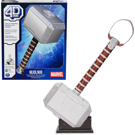 Marvel - 4D Build Mjolnir - Puzzle