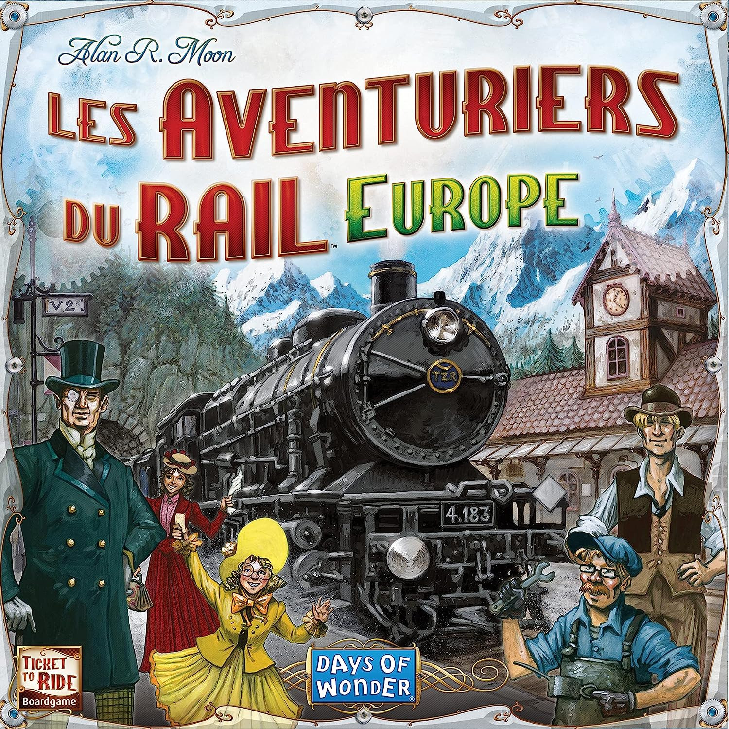 Les Aventuriers du rail - Europe: jeu de société
