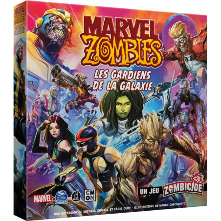 Marvel Zombies - Extension Les gardiens de la galaxie - Jeu de figurines