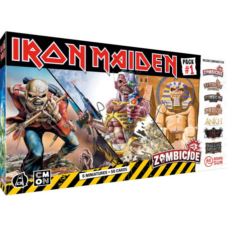 Zombicide : Iron Maiden - Extension Pack 1 - Jeu de figurines