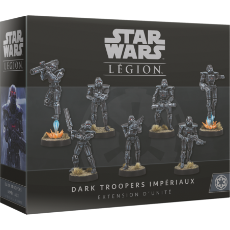 Star Wars Légion - Extension d'unités Dark Troopers - Jeu de figurines