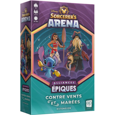 Disney Sorcerer's Arena : Alliances Epiques - Extension Contre vents et marées - Jeu de société