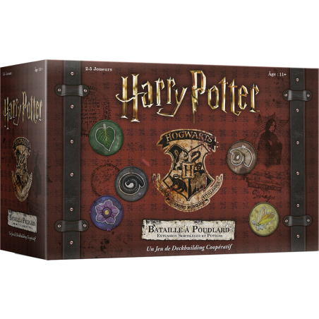 Harry Potter : Bataille à Poudlard - Extension Sortilèges et Potions - Jeu de cartes