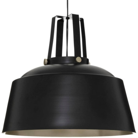 Suspension luminaire en métal "Soul" - Noir - D 35 cm