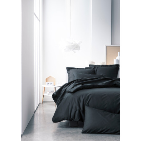 Drap plat lit simple "Today" - Noir - 180 x 290 cm