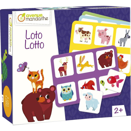 Loto Animaux Familiers - Jeu éducatif