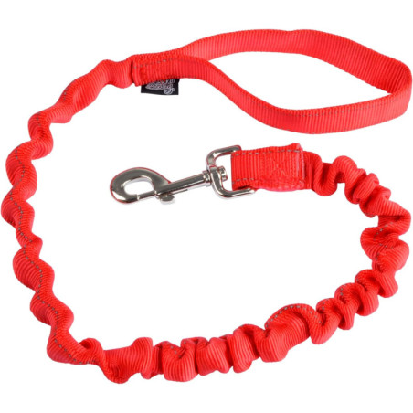 Laisse anti à-coups pour chien "Essentiel" - Rouge - L 120 cm