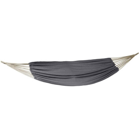 Hamac "Yaqui" en coton - Gris - l 150 x L 307 cm