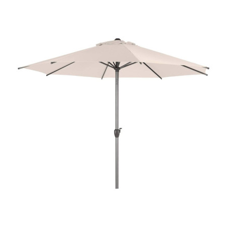 Parasol droit inclinable "Loompa" - Beige blé - 3 m