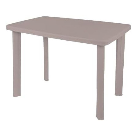 Table de jardin "Faretto" - Taupe - L 100 x H 72,5 cm