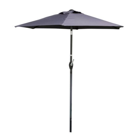 Parasol inclinable "Villa Verde" - Gris anthracite - D 2 m