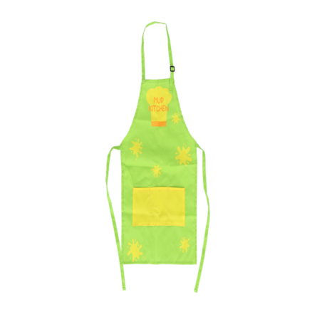 Tablier de cuisine imperméable pour enfants - Vert - L 35 x H 57,5 cm