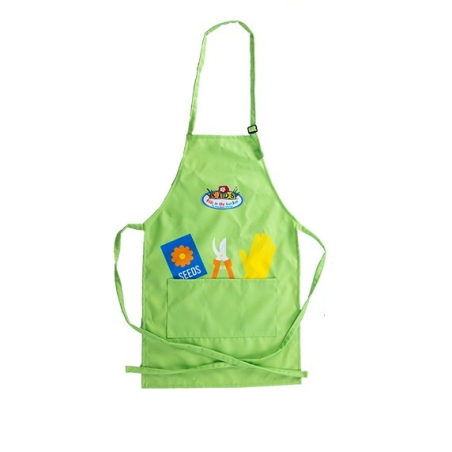 Tablier pour enfant - Vert - L 36 x H 56,5 cm