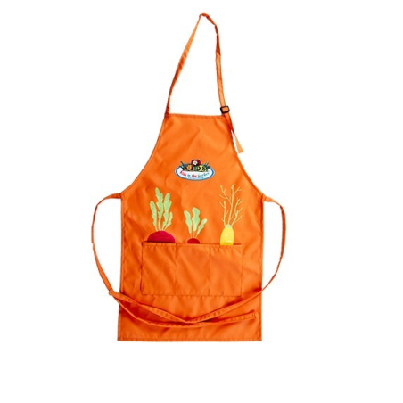 Tablier pour enfant - Orange - L 36 x H 56,5 cm