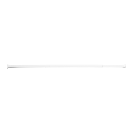 Barre télescopique - Blanc - Taille L - D 4,9 x L 216 cm