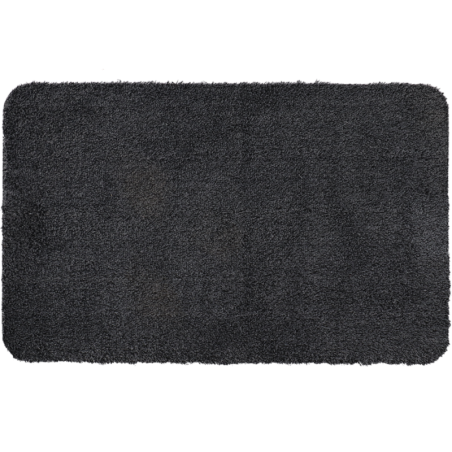 Tapis d'entrée absorbant - Noir - Taille L - L 80,5 x l 49,2 cm