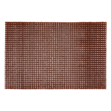 Paillasson en plastique - Marron - L 58 x l 38,5 cm