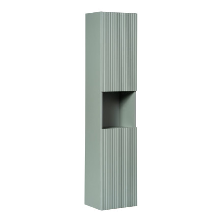 Colonne de salle de bain - H 140 x l 30 x P 25 cm - Vert Roseau