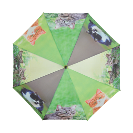 Parapluie chats - Multicolore - D 120 x H 95 cm