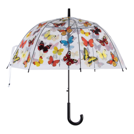 Parapluie à imprimé papillons - Multicolore - D 83 x H 81,5 cm