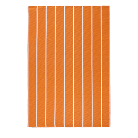 Tapis de jardin en plastique "Nature Shades" - Orange - L 180 x l 120 cm