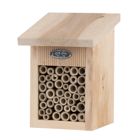 Abri pour abeilles en bois d'aulne - Beige - H 22,1 cm