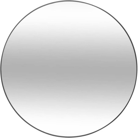 Miroir rond - Alice - D 76 cm - Noir