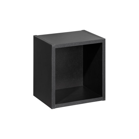 Armoire murale cubique - H 27,9 x L 26,7 x P 21,3 cm - Astral Black