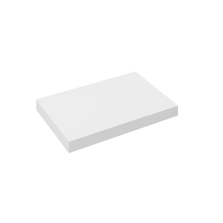 Plateau meuble sous vasque - L 50 x l 40 cm - Astral White