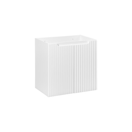 Meuble sous-vasque à portes 60 cm - H 57 x L 60 x P 39 cm - Astral White