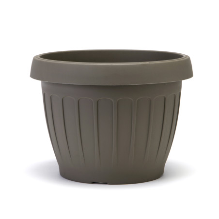 Pot de fleurs "Terra" en plastique - Gris - 9.5L