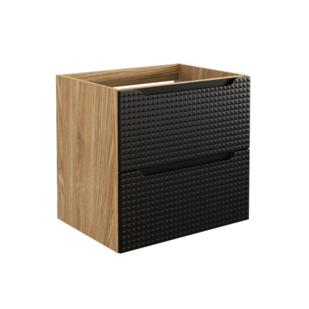 Meuble sous-vasque 60 cm - H 57 x L 60 x P 46 cm - Splendor Black