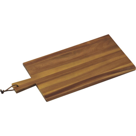 Planche à découper en bois d'acacia - Marron - L 45 x l 22 x H 1,50 cm