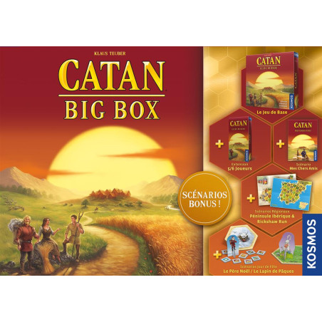 Jeu de société - Catan - Big Box