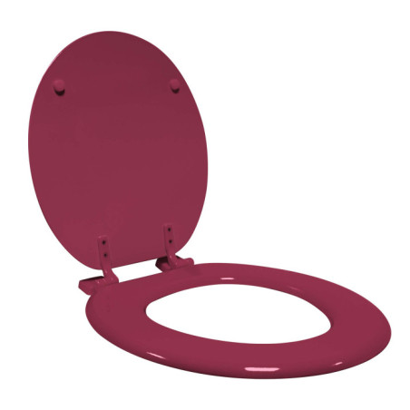 Abattant WC 37 x 47 cm Vitamine Framboise - MDF