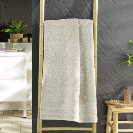 Drap de Douche 70 x 130 cm Tendresse Lin - Eponge Unie