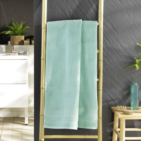 Drap de Douche 70 x 130 cm Tendresse Celadon - Eponge Unie