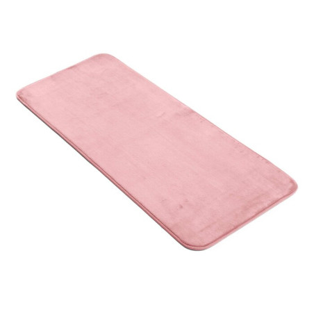 Tapis de Bain 50 x 120 cm Vitamine Rose Poudre - Microfibre