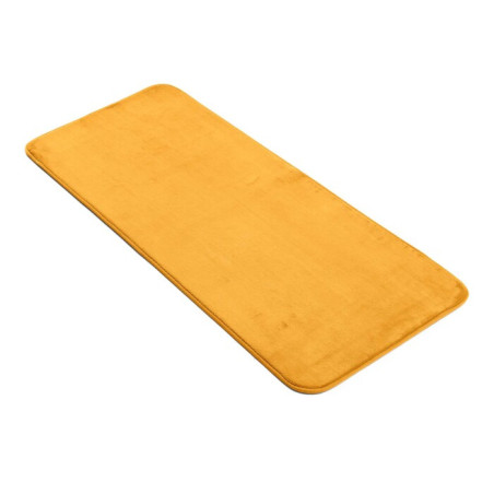 Tapis de Bain 50 x 120 cm Vitamine Ocre - Microfibre