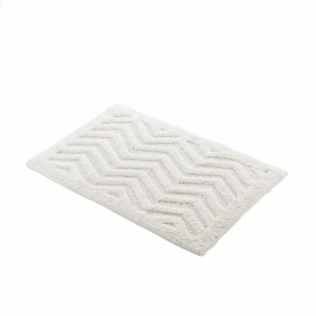 Tapis de Bain 50 x 80 cm Angelis - Coton Jacquard Tufté