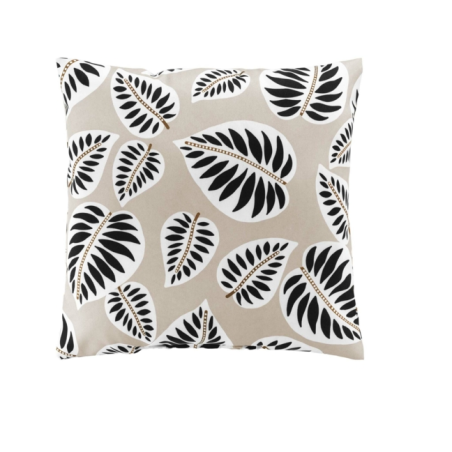 Coussin 45 x 45 cm Alma Noir - Polyester Imprimé