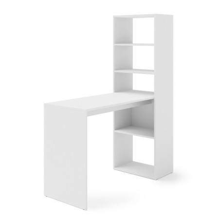 Bureau avec étagère "Harmony" - Blanc - H 150 cm