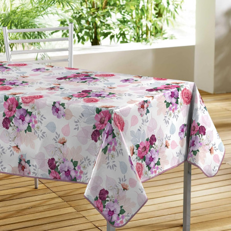 Nappe Rectangle 140 x 300 cm Rossana - PVC Imprimé